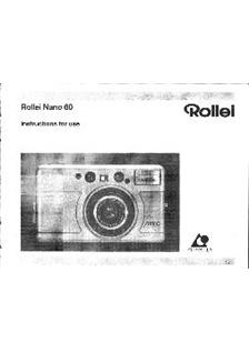 Rollei Nano 60 manual. Camera Instructions.